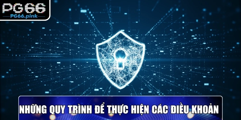Những quy trình để thực hiện các điều khoản