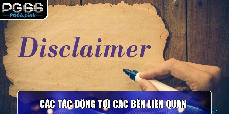 Các tác động tới các bên liên quan