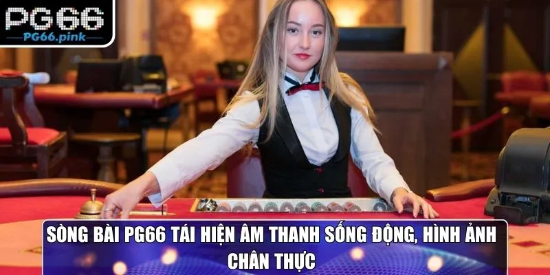 Sòng bài PG66 tái hiện âm thanh sống động, hình ảnh chân thực