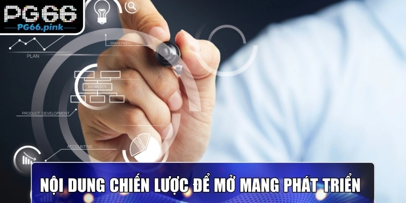 Nội dung chiến lược để mở mang phát triển